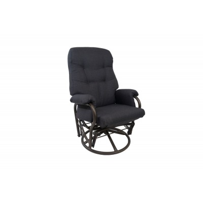 Chaise bercante, pivotante et inclinable 03 (3650/Monaco060)